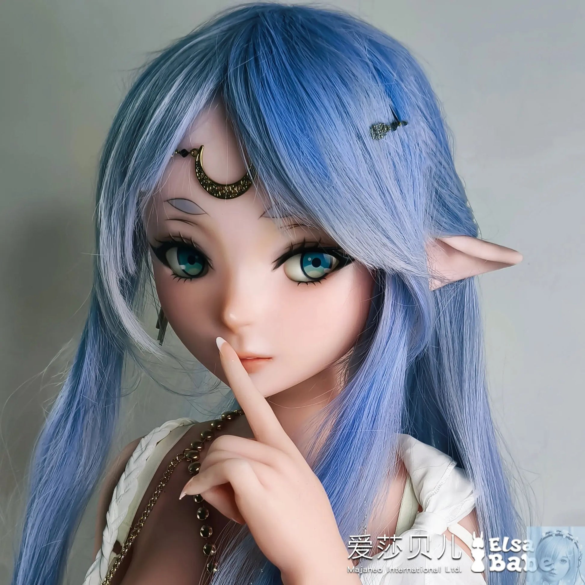 ElsaBabe 125cm 140cm 148cm 150cm 153cm Fantasy Style TPE or Platinum Silicone Sex Doll Niwa Yui Elsa Babe