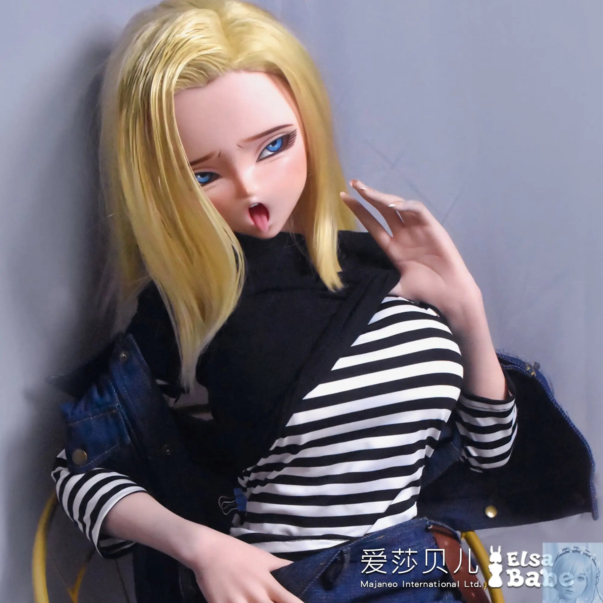 ElsaBabe 125cm 140cm 148cm 150cm 153cm Fantasy Style TPE or Platinum Silicone Sex Doll Sawano Saori Elsa Babe