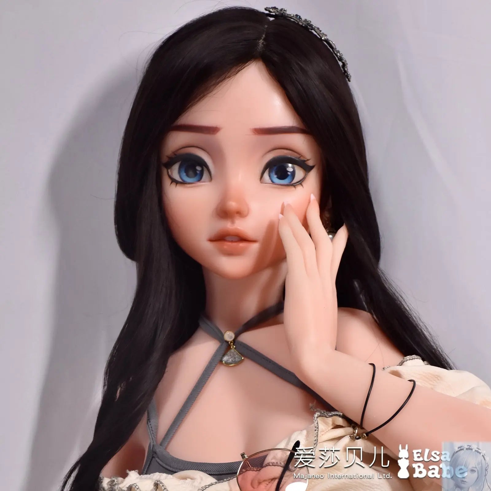 ElsaBabe 125cm 140cm 148cm 150cm 153cm Fantasy Style TPE or Platinum Silicone Sex Doll Takanashi Mahiru Elsa Babe