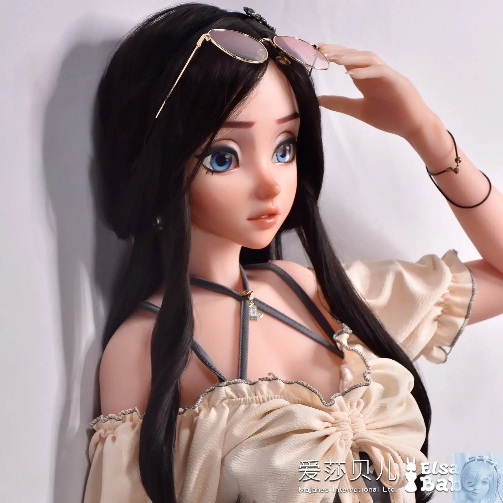 ElsaBabe 125cm 140cm 148cm 150cm 153cm Fantasy Style TPE or Platinum Silicone Sex Doll Takanashi Mahiru Elsa Babe