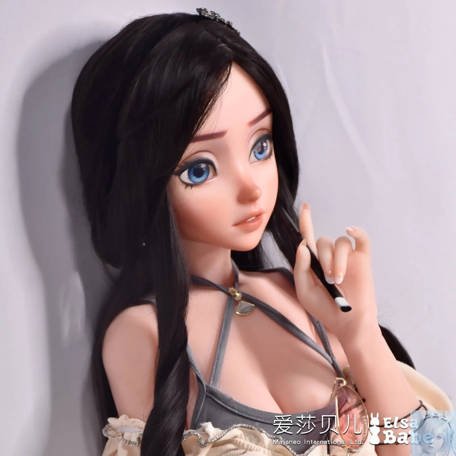 ElsaBabe 125cm 140cm 148cm 150cm 153cm Fantasy Style TPE or Platinum Silicone Sex Doll Takanashi Mahiru Elsa Babe