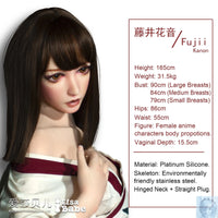 ElsaBabe 157cm 160cm 165cm Fantasy Style TPE or Platinum Silicone Sex Doll Fujii Kanon Elsa Babe