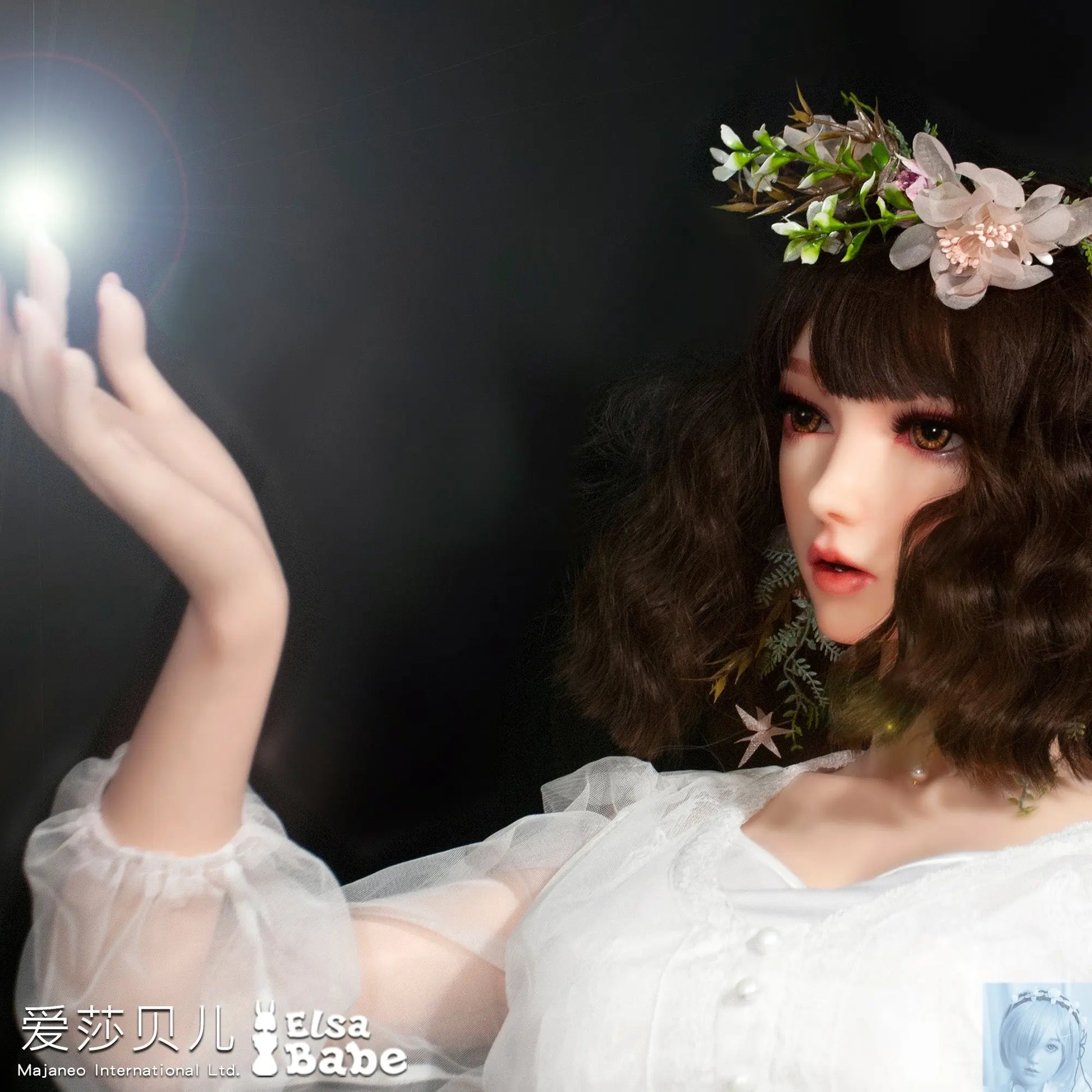 ElsaBabe 157cm 160cm 165cm Fantasy Style TPE or Platinum Silicone Sex Doll Hanyu Ruri Elsa Babe