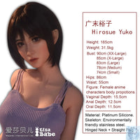 ElsaBabe 157cm 160cm 165cm Fantasy Style TPE or Platinum Silicone Sex Doll Hirosue Yuko Elsa Babe