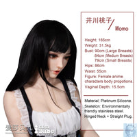 ElsaBabe 157cm 160cm 165cm Fantasy Style TPE or Platinum Silicone Sex Doll Igawa Momo Elsa Babe