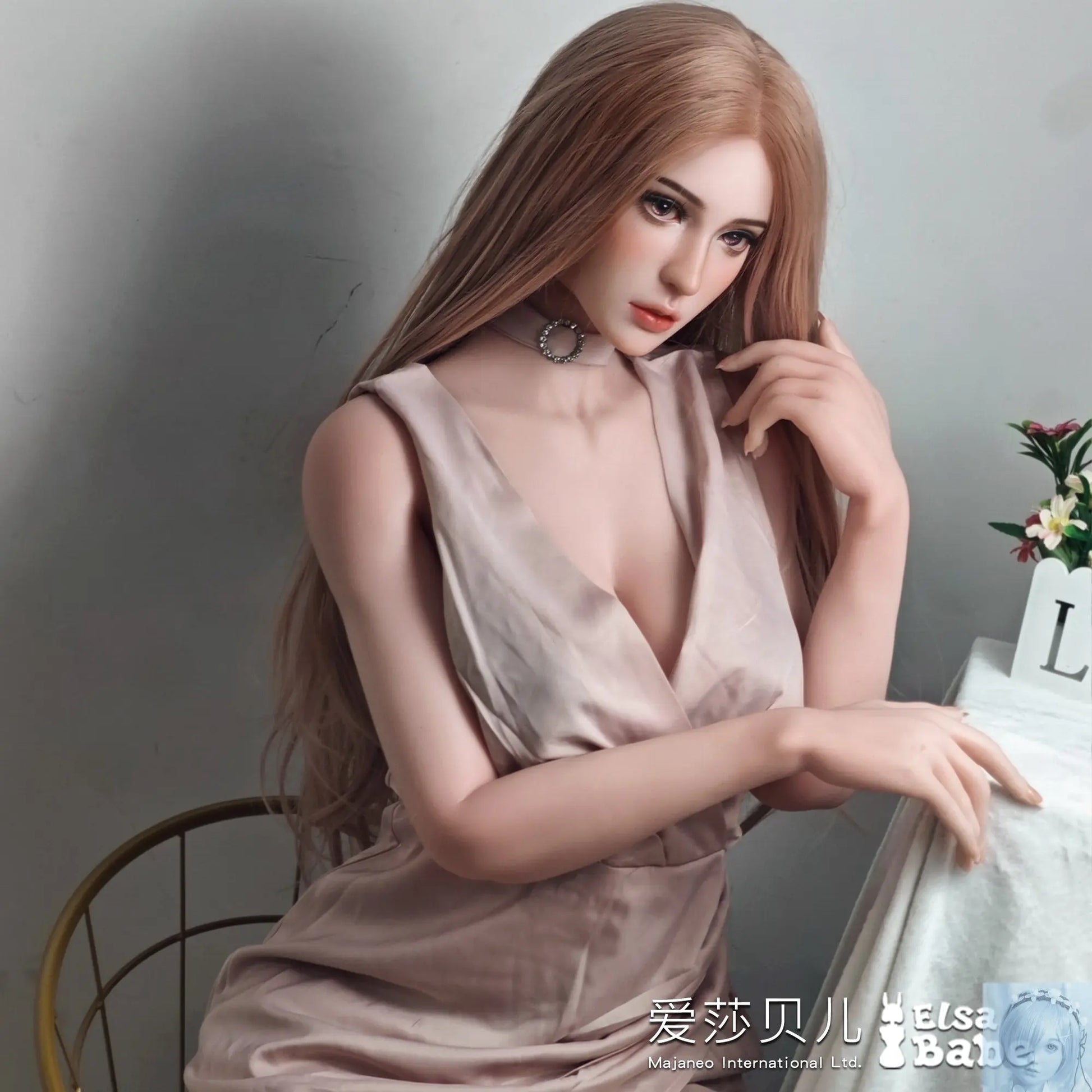 ElsaBabe 157cm 160cm 165cm Fantasy Style TPE or Platinum Silicone Sex Doll Ikeda Anna Elsa Babe