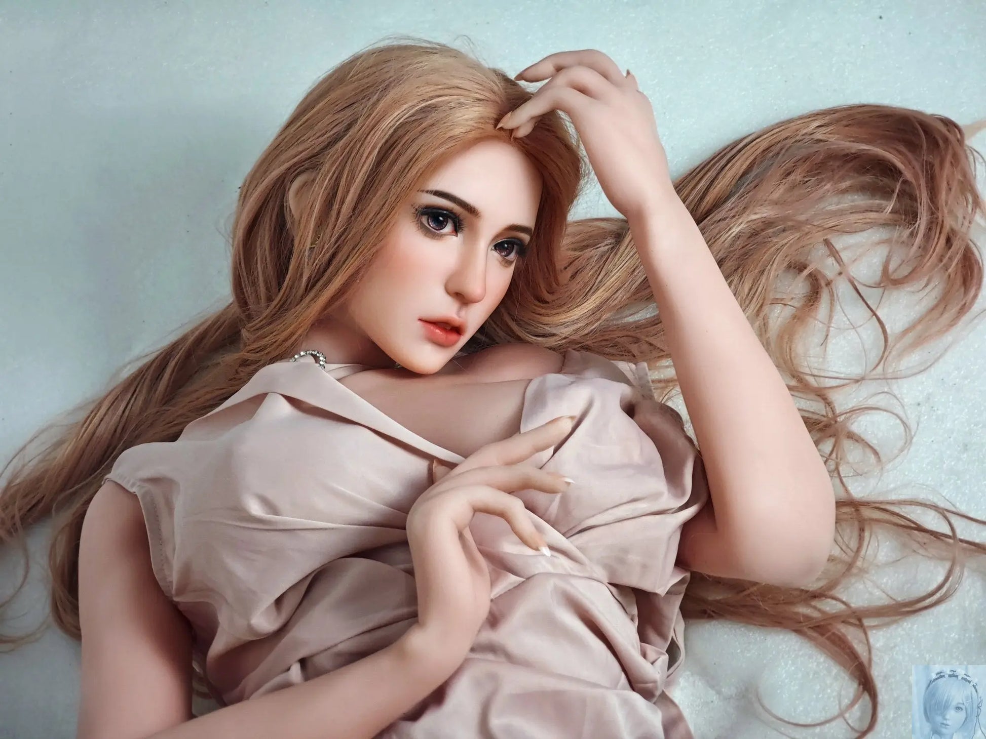 ElsaBabe 157cm 160cm 165cm Fantasy Style TPE or Platinum Silicone Sex Doll Ikeda Anna Elsa Babe