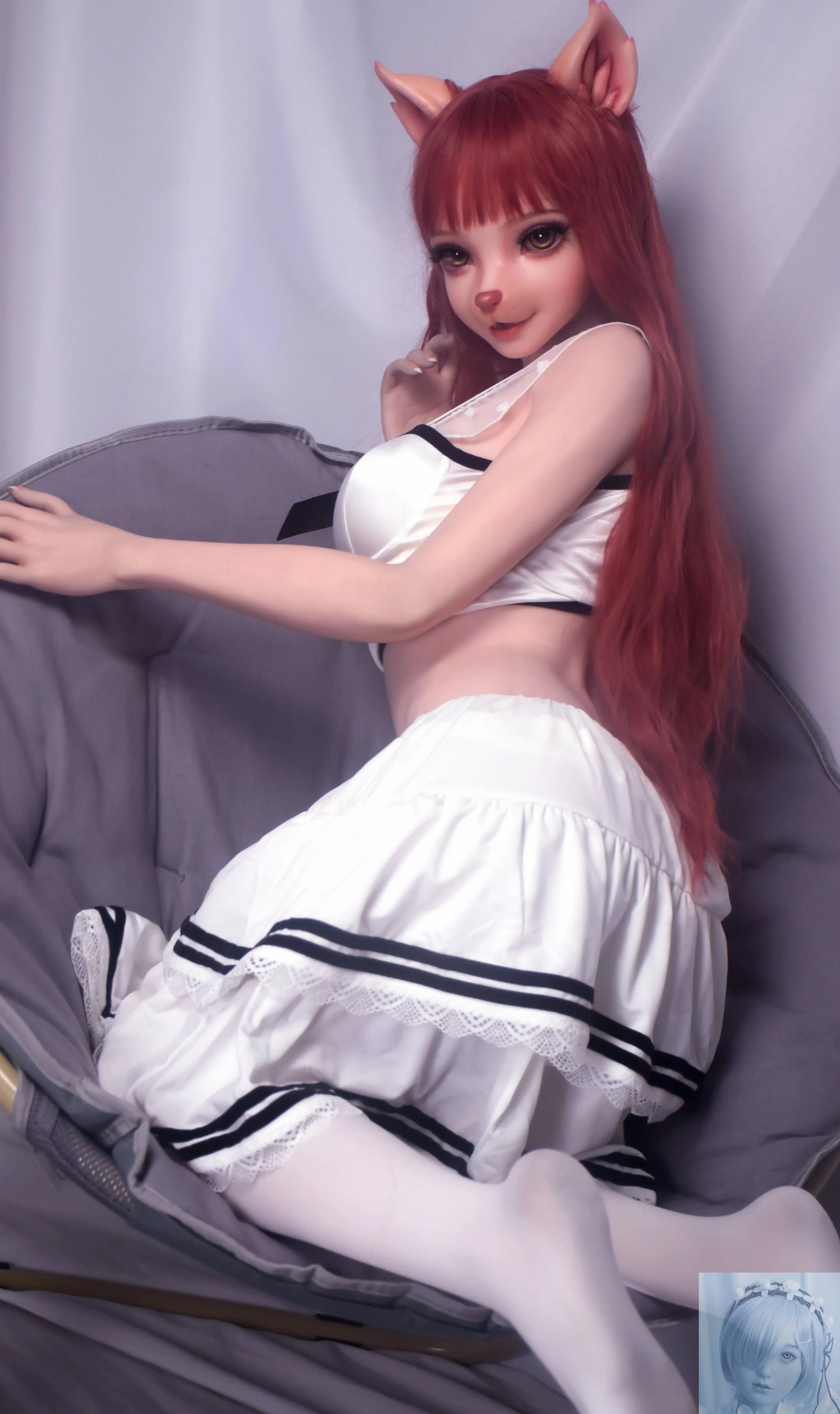 ElsaBabe 157cm 160cm 165cm Fantasy Style TPE or Platinum Silicone Sex Doll Inujima Haruko Elsa Babe