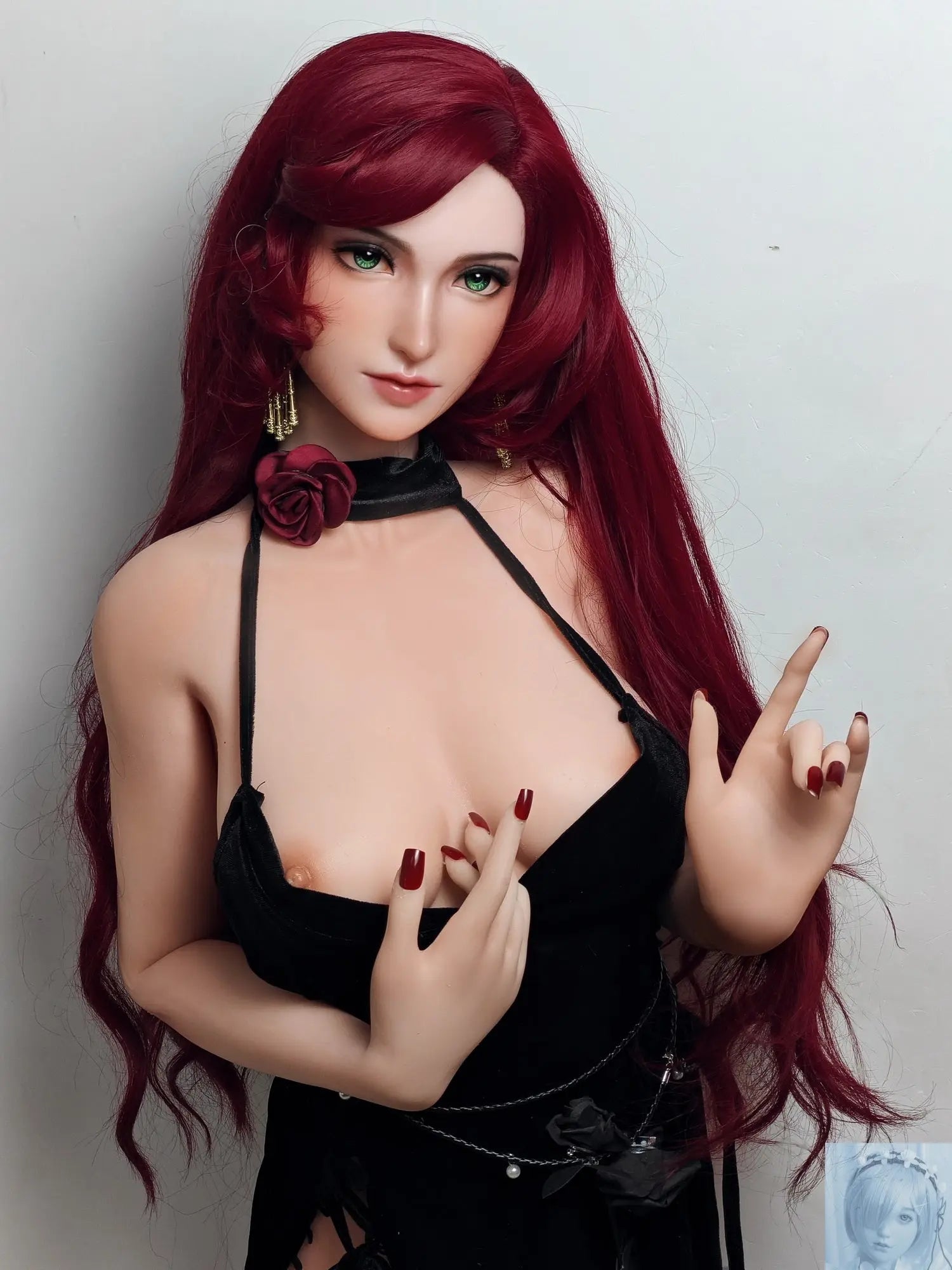 ElsaBabe 157cm 160cm 165cm Fantasy Style TPE or Platinum Silicone Sex Doll Kasawara Tomoko Elsa Babe