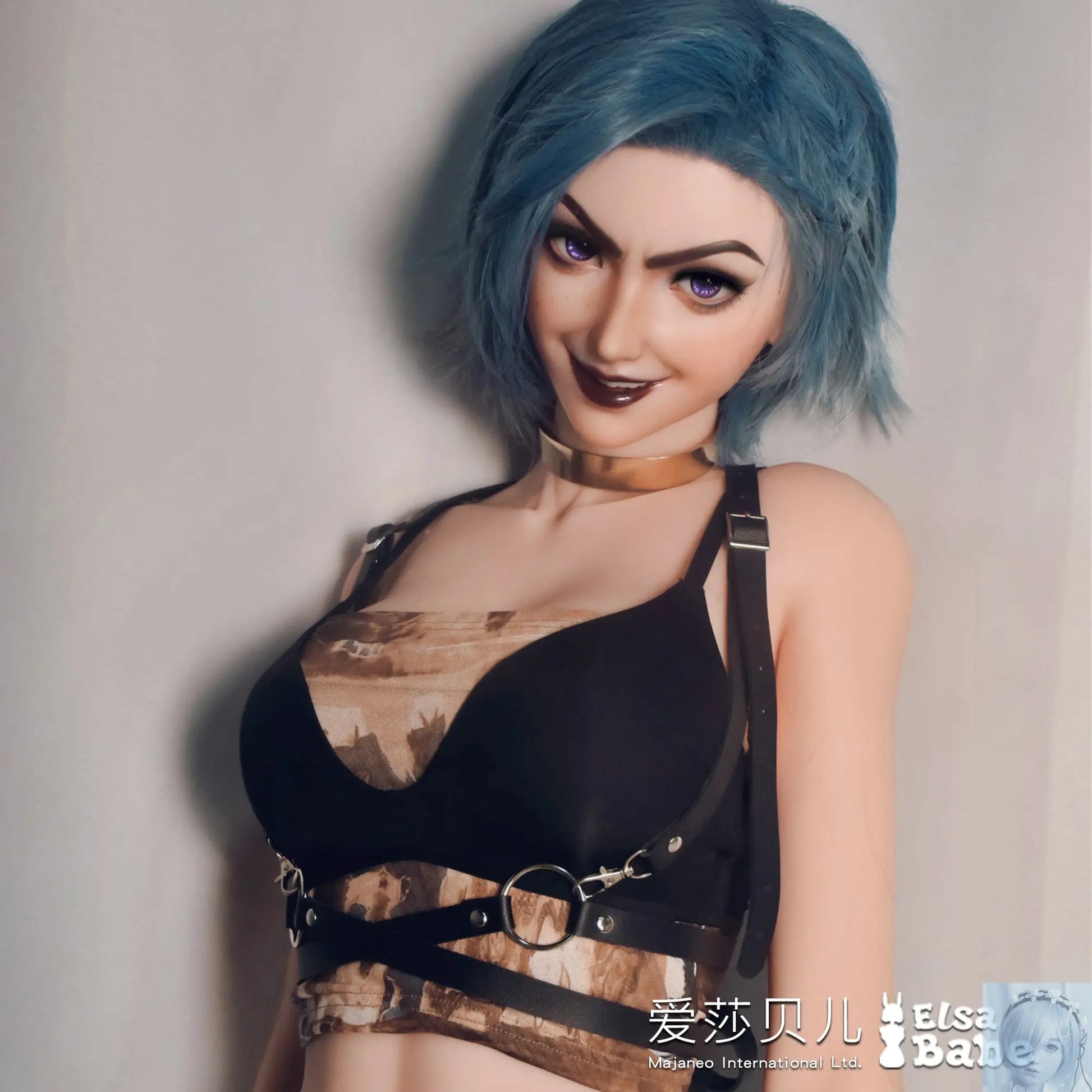 ElsaBabe 157cm 160cm 165cm Fantasy Style TPE or Platinum Silicone Sex Doll Kinsley Clark Elsa Babe