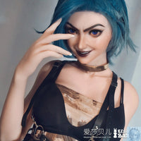 ElsaBabe 157cm 160cm 165cm Fantasy Style TPE or Platinum Silicone Sex Doll Kinsley Clark Elsa Babe