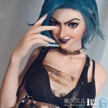 ElsaBabe 157cm 160cm 165cm Fantasy Style TPE or Platinum Silicone Sex Doll Kinsley Clark Elsa Babe