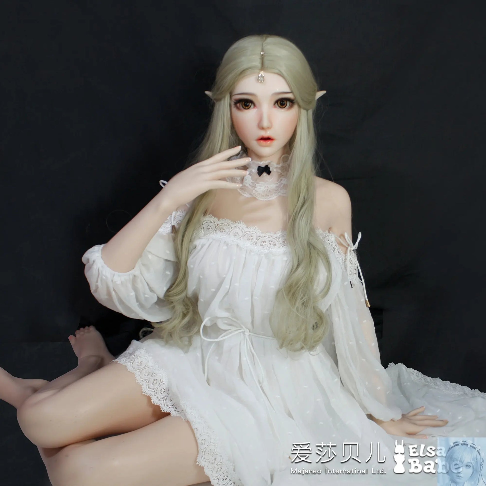 ElsaBabe 157cm 160cm 165cm Fantasy Style TPE or Platinum Silicone Sex Doll Kouno Ria Elsa Babe