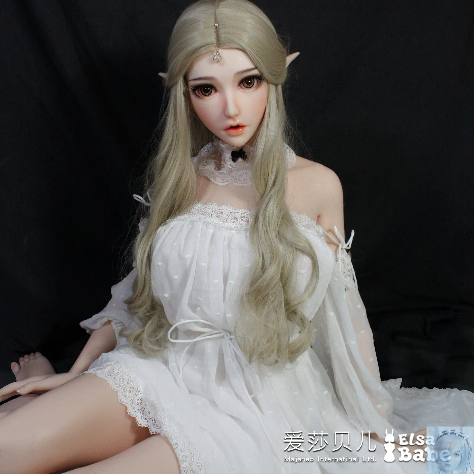 ElsaBabe 157cm 160cm 165cm Fantasy Style TPE or Platinum Silicone Sex Doll Kouno Ria Elsa Babe
