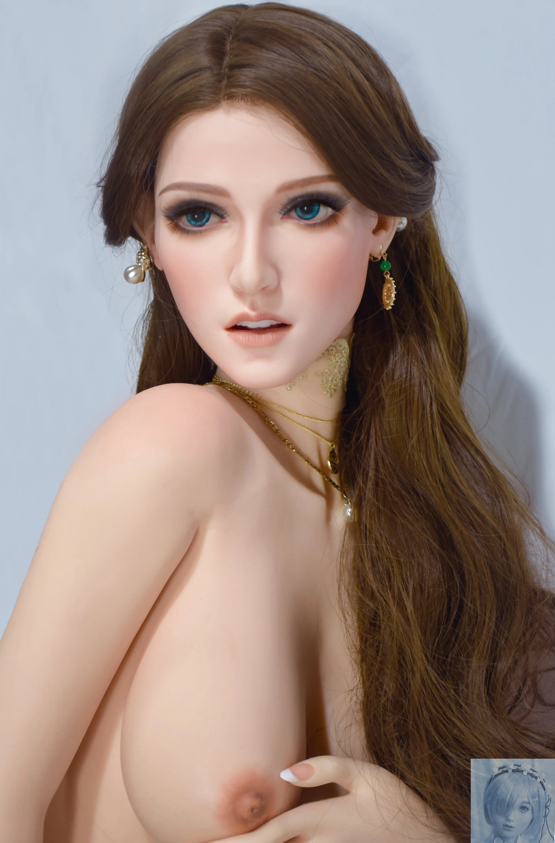 ElsaBabe 157cm 160cm 165cm Fantasy Style TPE or Platinum Silicone Sex Doll Lena Davis Elsa Babe