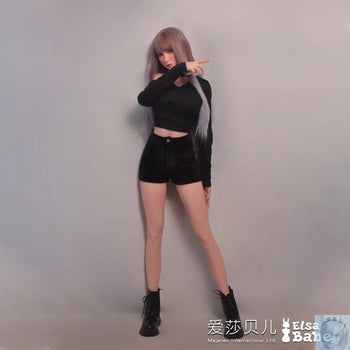 ElsaBabe 157cm 160cm 165cm Fantasy Style TPE or Platinum Silicone Sex Doll Mizushima Suzuran Elsa Babe