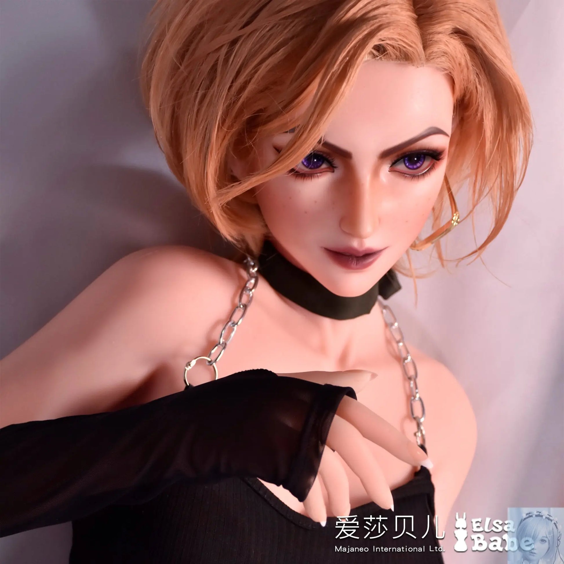 ElsaBabe 157cm 160cm 165cm Fantasy Style TPE or Platinum Silicone Sex Doll Rosalyn Clark Elsa Babe