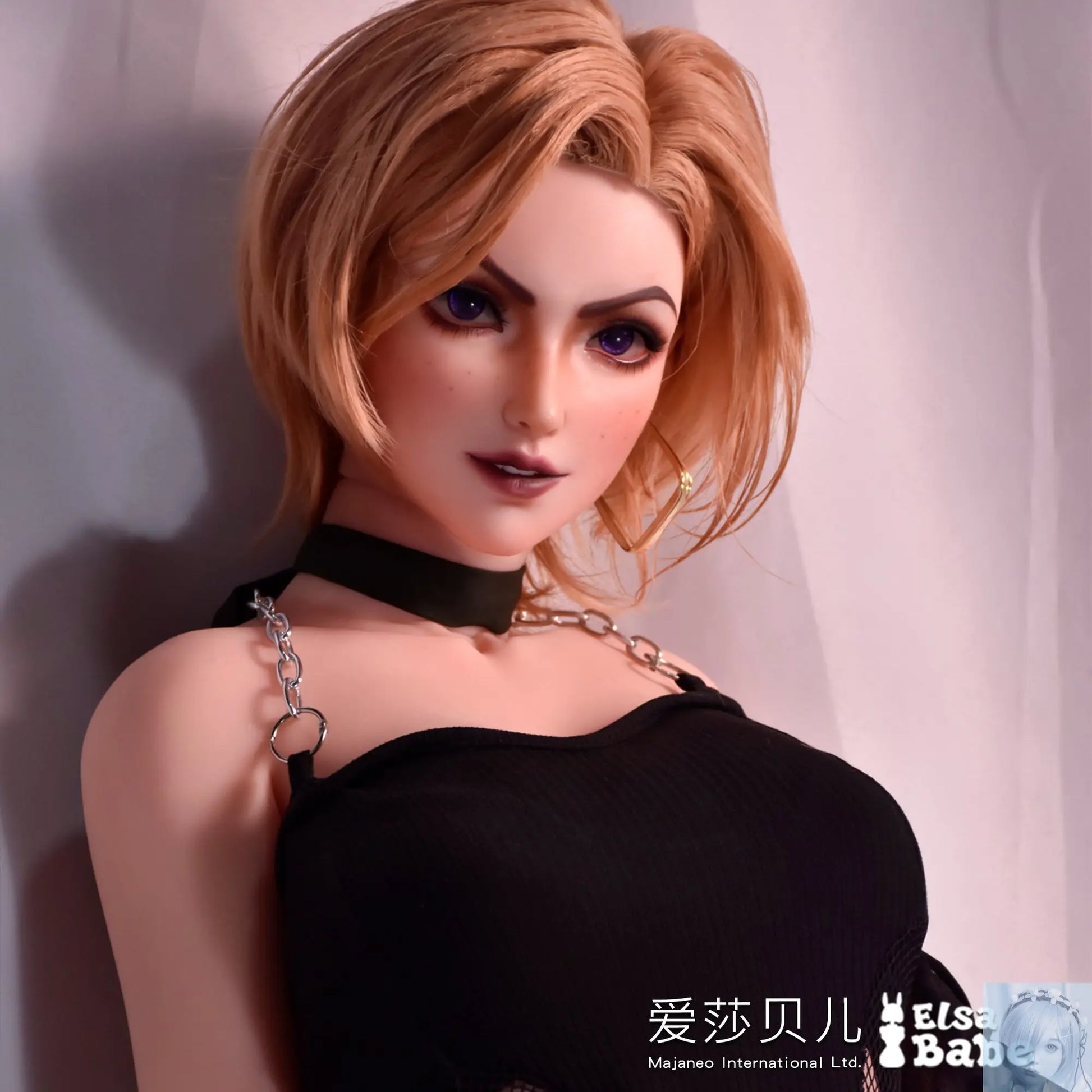 ElsaBabe 157cm 160cm 165cm Fantasy Style TPE or Platinum Silicone Sex Doll Rosalyn Clark Elsa Babe