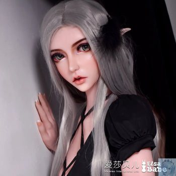 ElsaBabe 157cm 160cm 165cm Fantasy Style TPE or Platinum Silicone Sex Doll Suzuki Chiyo Elsa Babe
