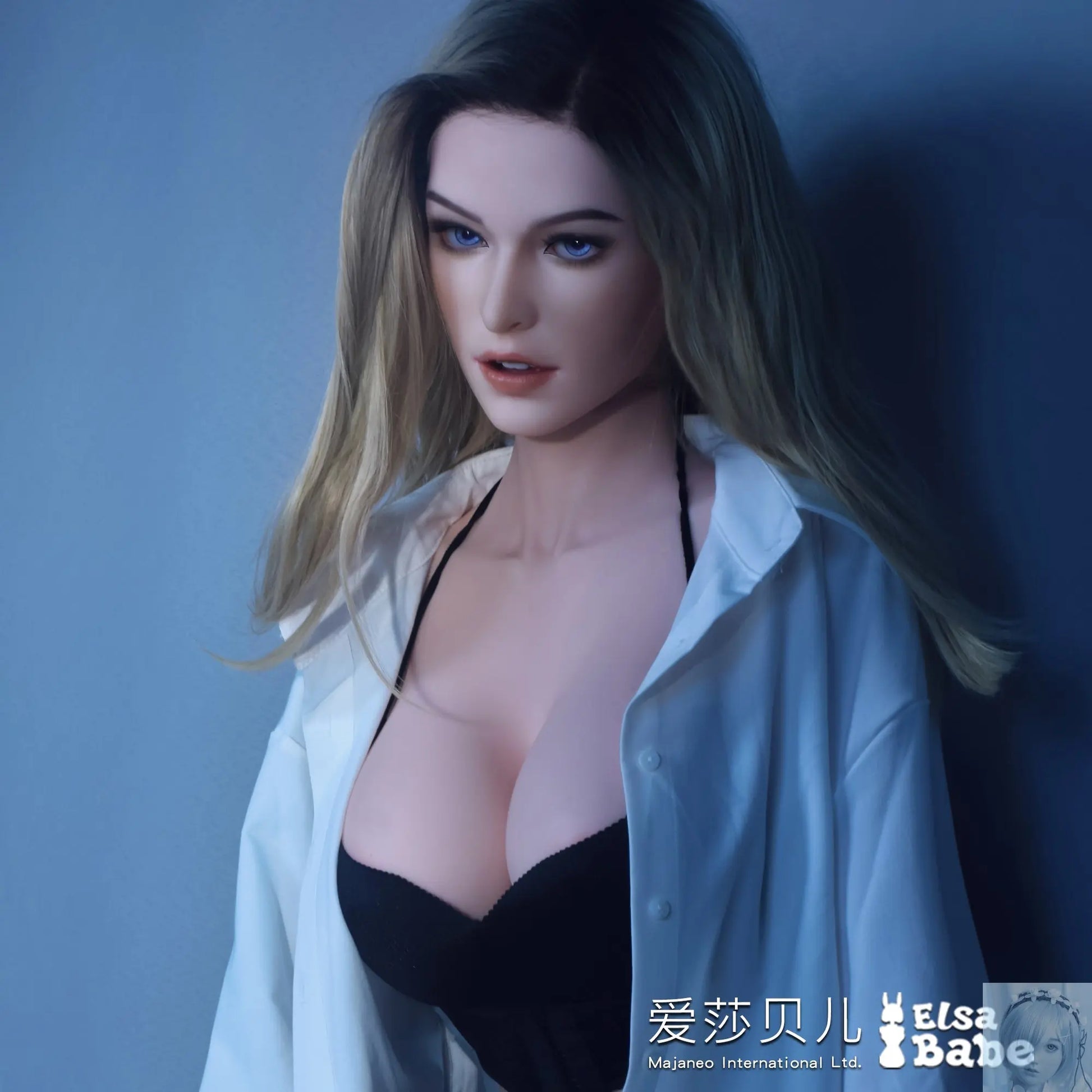 ElsaBabe 157cm 160cm 165cm Fantasy Style TPE or Platinum Silicone Sex Doll Tyler Grande Elsa Babe
