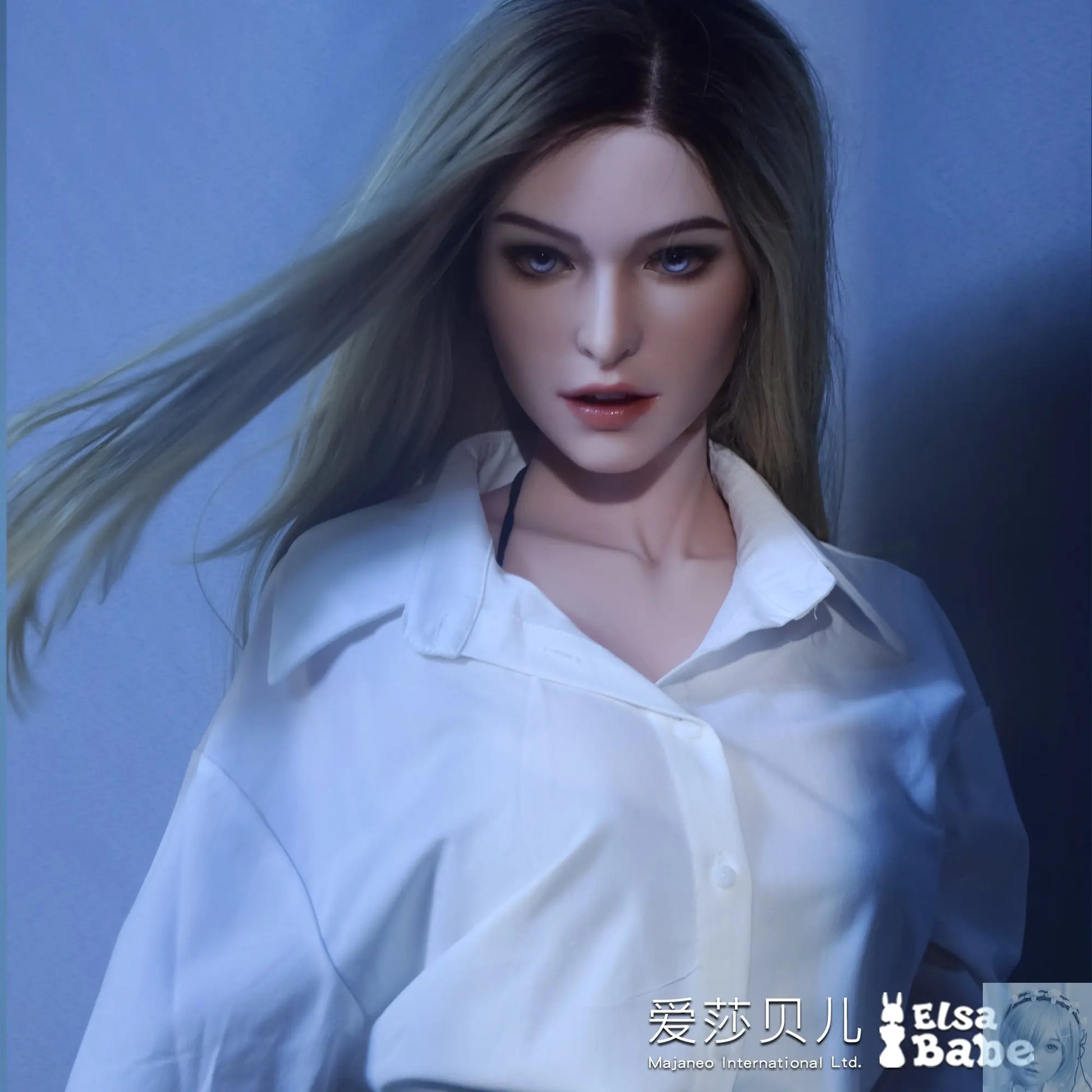 ElsaBabe 157cm 160cm 165cm Fantasy Style TPE or Platinum Silicone Sex Doll Tyler Grande Elsa Babe