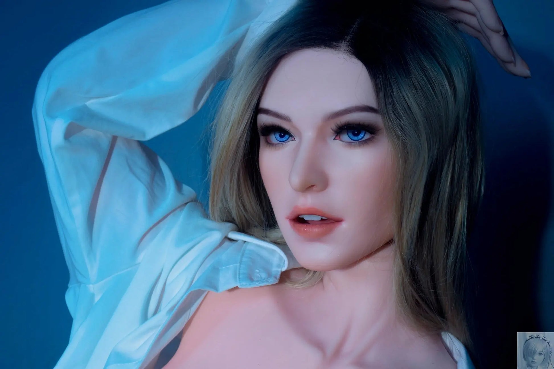ElsaBabe 157cm 160cm 165cm Fantasy Style TPE or Platinum Silicone Sex Doll Tyler Grande Elsa Babe