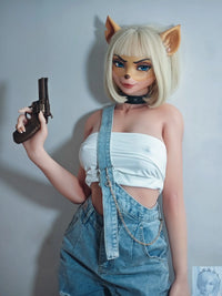 ElsaBabe 157cm 160cm 165cm Fantasy Style TPE or Platinum Silicone Sex Doll Zana Fox Elsa Babe