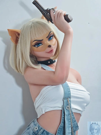 ElsaBabe 157cm 160cm 165cm Fantasy Style TPE or Platinum Silicone Sex Doll Zana Fox Elsa Babe