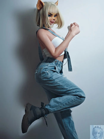 ElsaBabe 157cm 160cm 165cm Fantasy Style TPE or Platinum Silicone Sex Doll Zana Fox Elsa Babe