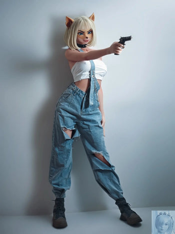 ElsaBabe 157cm 160cm 165cm Fantasy Style TPE or Platinum Silicone Sex Doll Zana Fox Elsa Babe