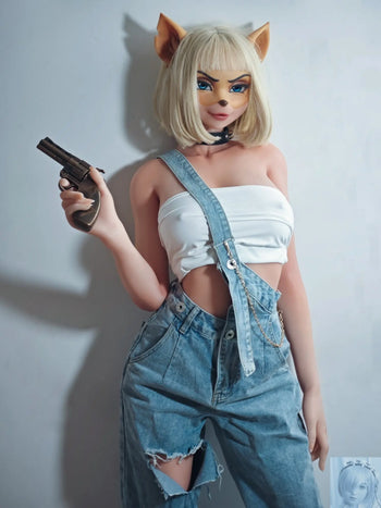 ElsaBabe 157cm 160cm 165cm Fantasy Style TPE or Platinum Silicone Sex Doll Zana Fox Elsa Babe