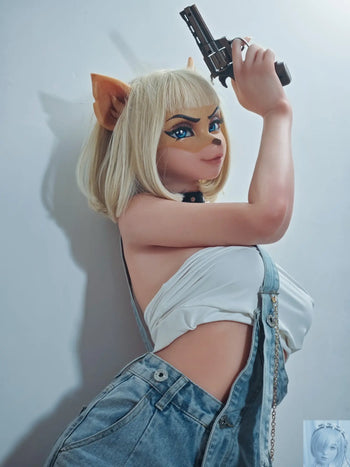 ElsaBabe 157cm 160cm 165cm Fantasy Style TPE or Platinum Silicone Sex Doll Zana Fox Elsa Babe