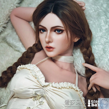 ElsaBabe 157cm 160cm 165cm Fantasy Style TPE or Platinum Silicone Sex Doll kat Baccarin Elsa Babe