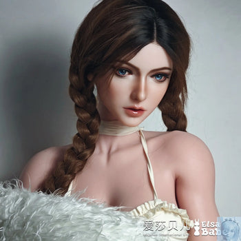ElsaBabe 157cm 160cm 165cm Fantasy Style TPE or Platinum Silicone Sex Doll kat Baccarin Elsa Babe
