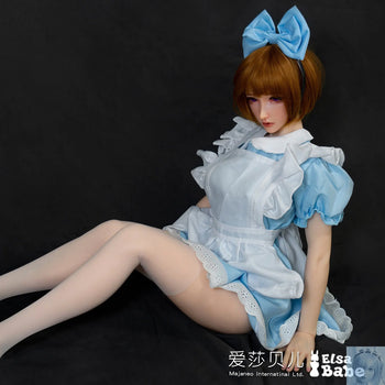ElsaBabe 90cm 102cm Fantasy Style TPE or Platinum Silicone Sex Doll Akiyama Naoko Elsa Babe