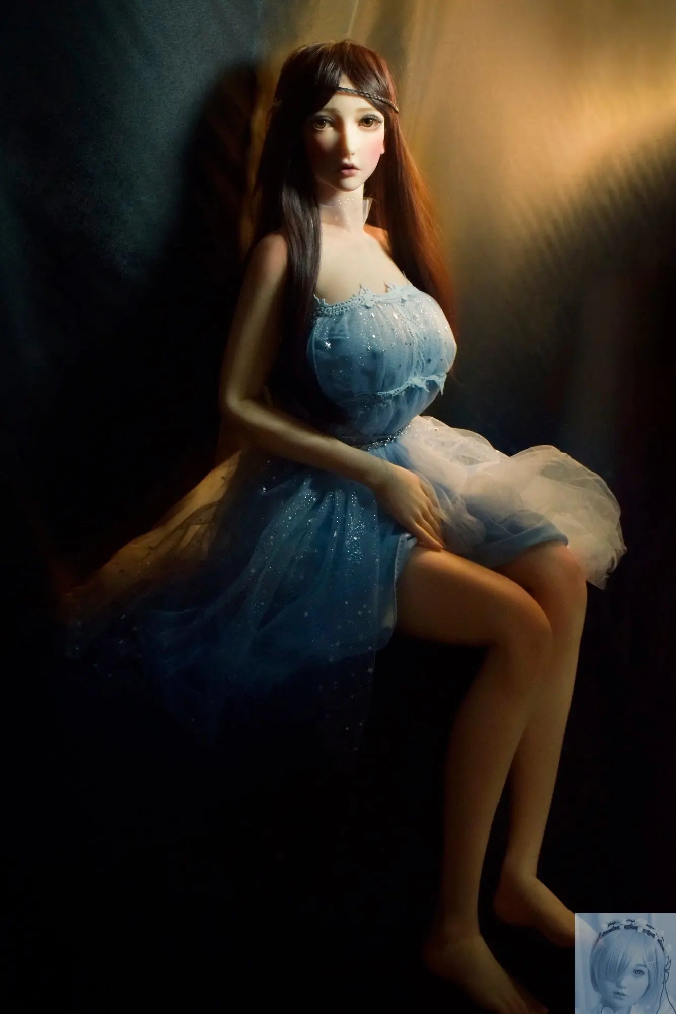 ElsaBabe 90cm 102cm Fantasy Style TPE or Platinum Silicone Sex Doll Akiyama Naoko Elsa Babe