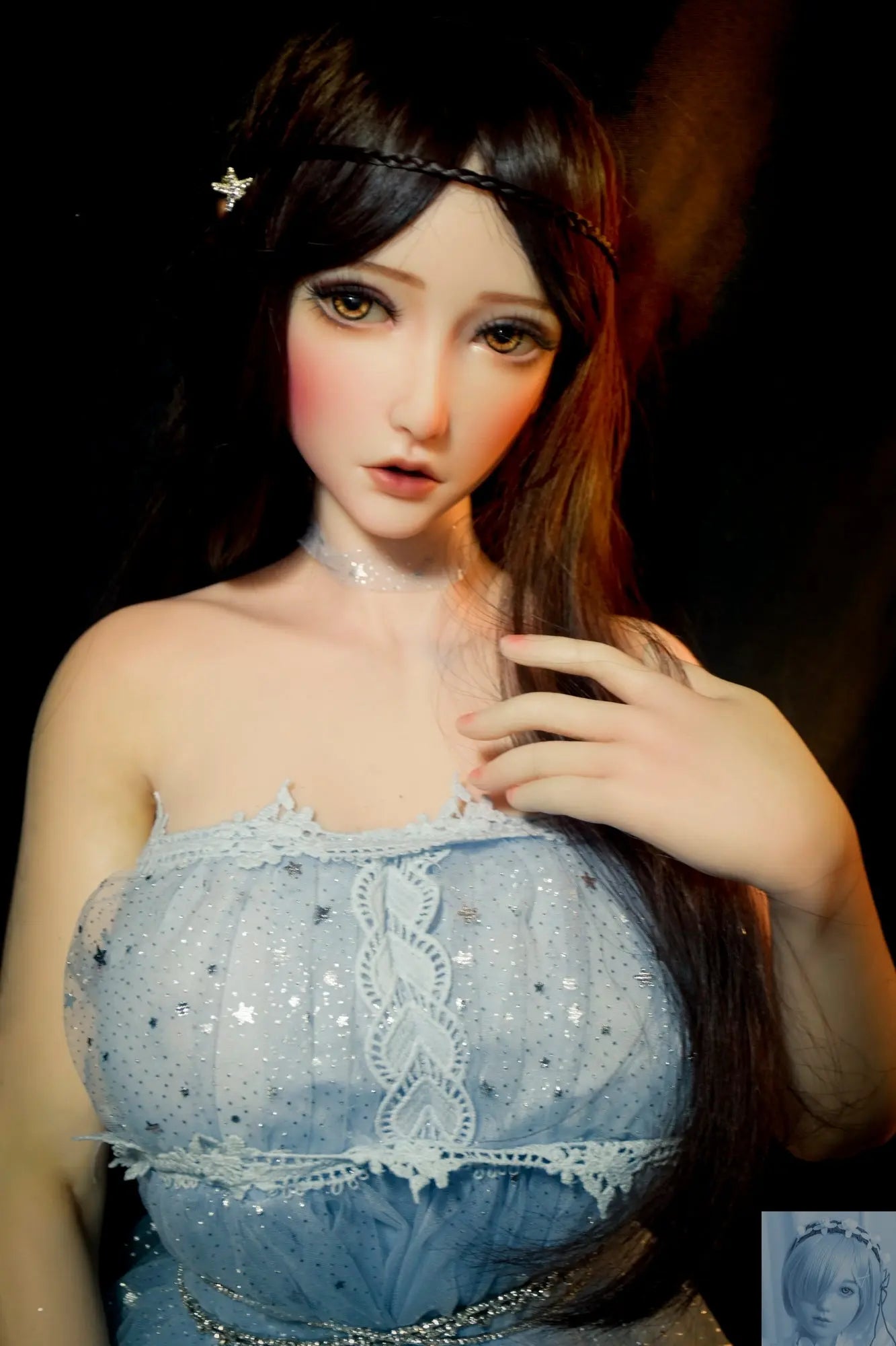 ElsaBabe 90cm 102cm Fantasy Style TPE or Platinum Silicone Sex Doll Akiyama Naoko Elsa Babe