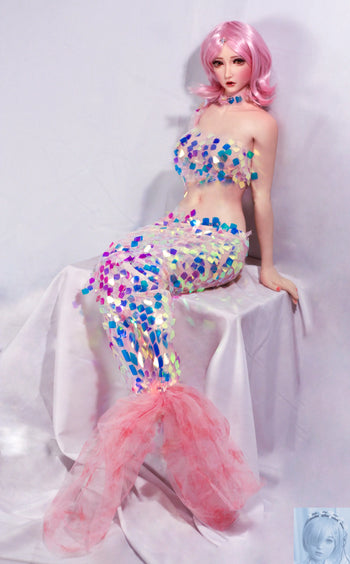 ElsaBabe 90cm 102cm Fantasy Style TPE or Platinum Silicone Sex Doll Akiyama Naoko Elsa Babe