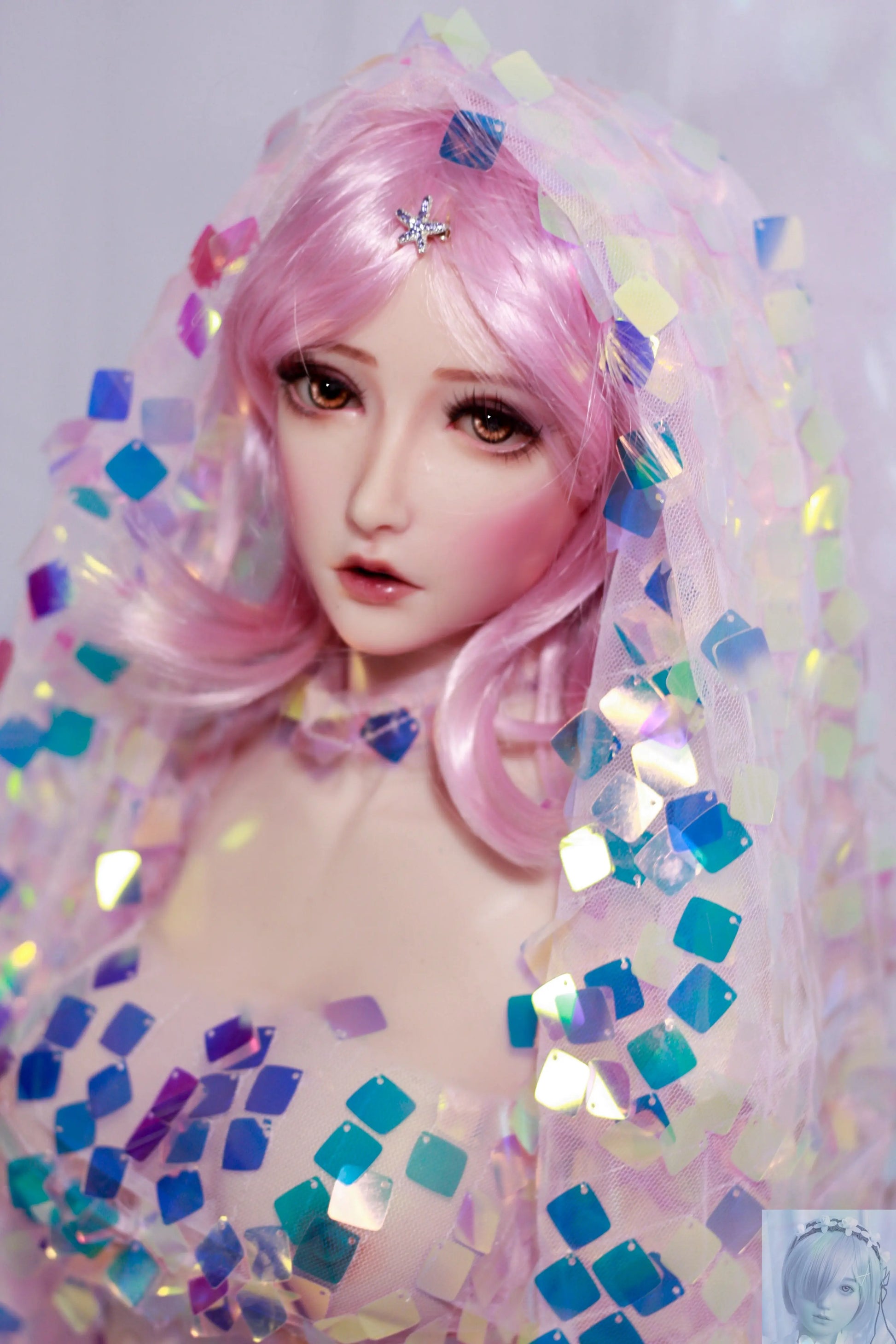 ElsaBabe 90cm 102cm Fantasy Style TPE or Platinum Silicone Sex Doll Akiyama Naoko Elsa Babe