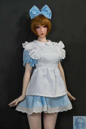 ElsaBabe 90cm 102cm Fantasy Style TPE or Platinum Silicone Sex Doll Akiyama Naoko Elsa Babe