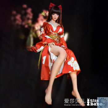 ElsaBabe 90cm 102cm Fantasy Style TPE or Platinum Silicone Sex Doll Chinami Elsa Babe