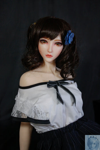 ElsaBabe 90cm 102cm Fantasy Style TPE or Platinum Silicone Sex Doll Fujiwara Yuki Elsa Babe