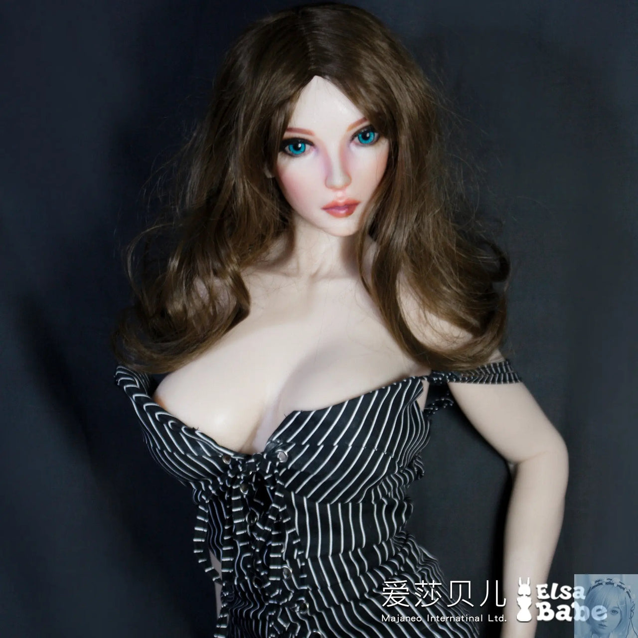 ElsaBabe 90cm 102cm Fantasy Style TPE or Platinum Silicone Sex Doll Hanazawa Arisa Elsa Babe