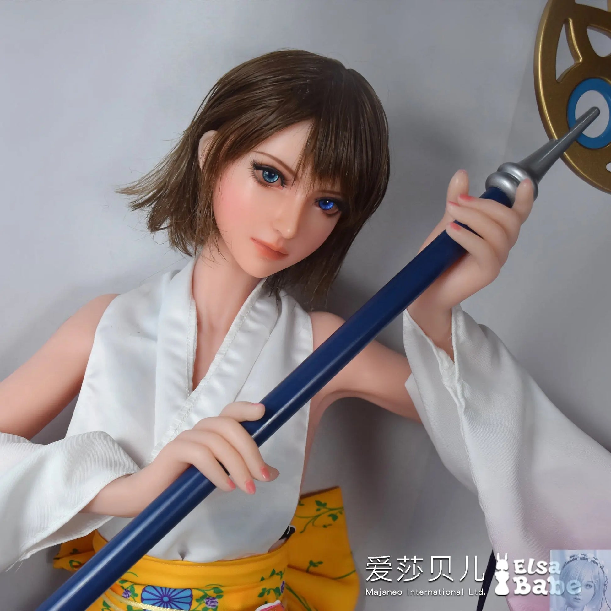 ElsaBabe 90cm 102cm Fantasy Style TPE or Platinum Silicone Sex Doll Irie Yuna Elsa Babe