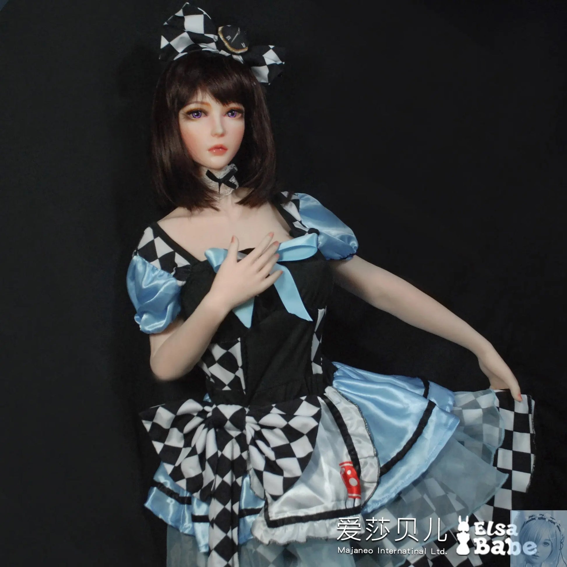 ElsaBabe 90cm 102cm Fantasy Style TPE or Platinum Silicone Sex Doll Kaga Saki Elsa Babe