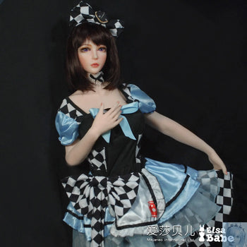 ElsaBabe 90cm 102cm Fantasy Style TPE or Platinum Silicone Sex Doll Kaga Saki Elsa Babe