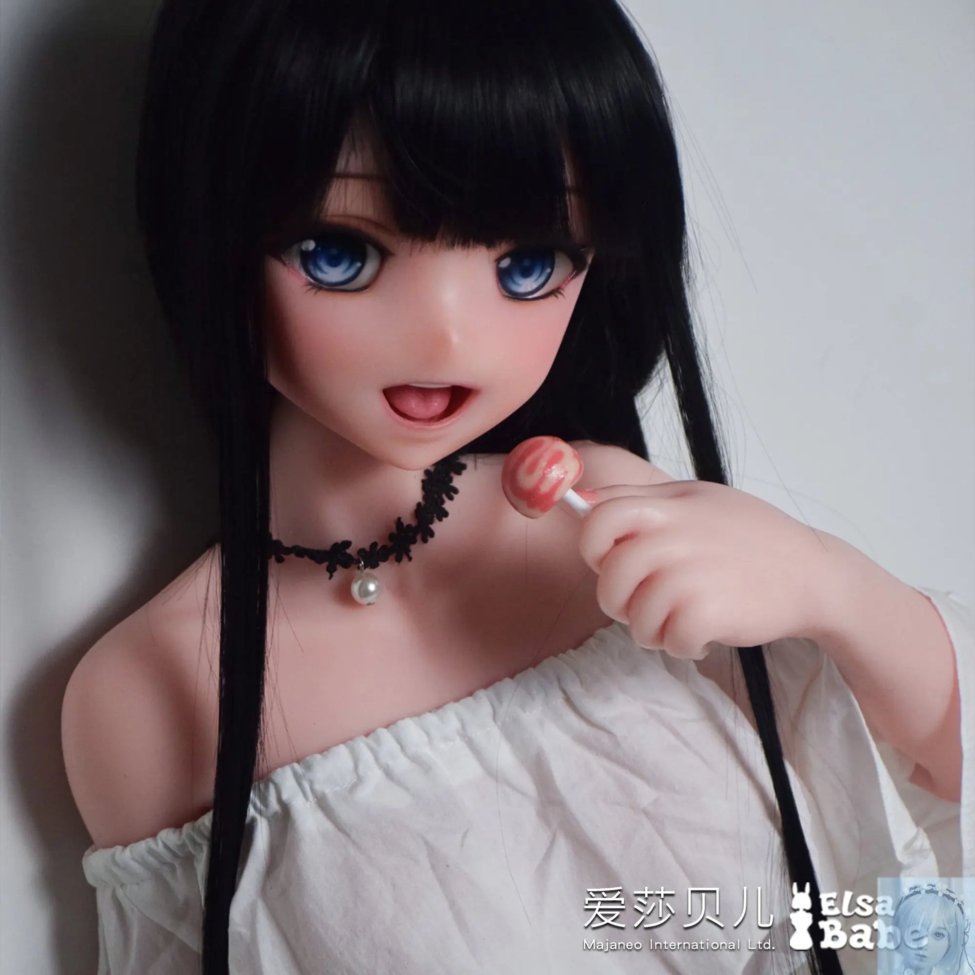 ElsaBabe 90cm 102cm Fantasy Style TPE or Platinum Silicone Sex Doll Koda Sayoko Elsa Babe