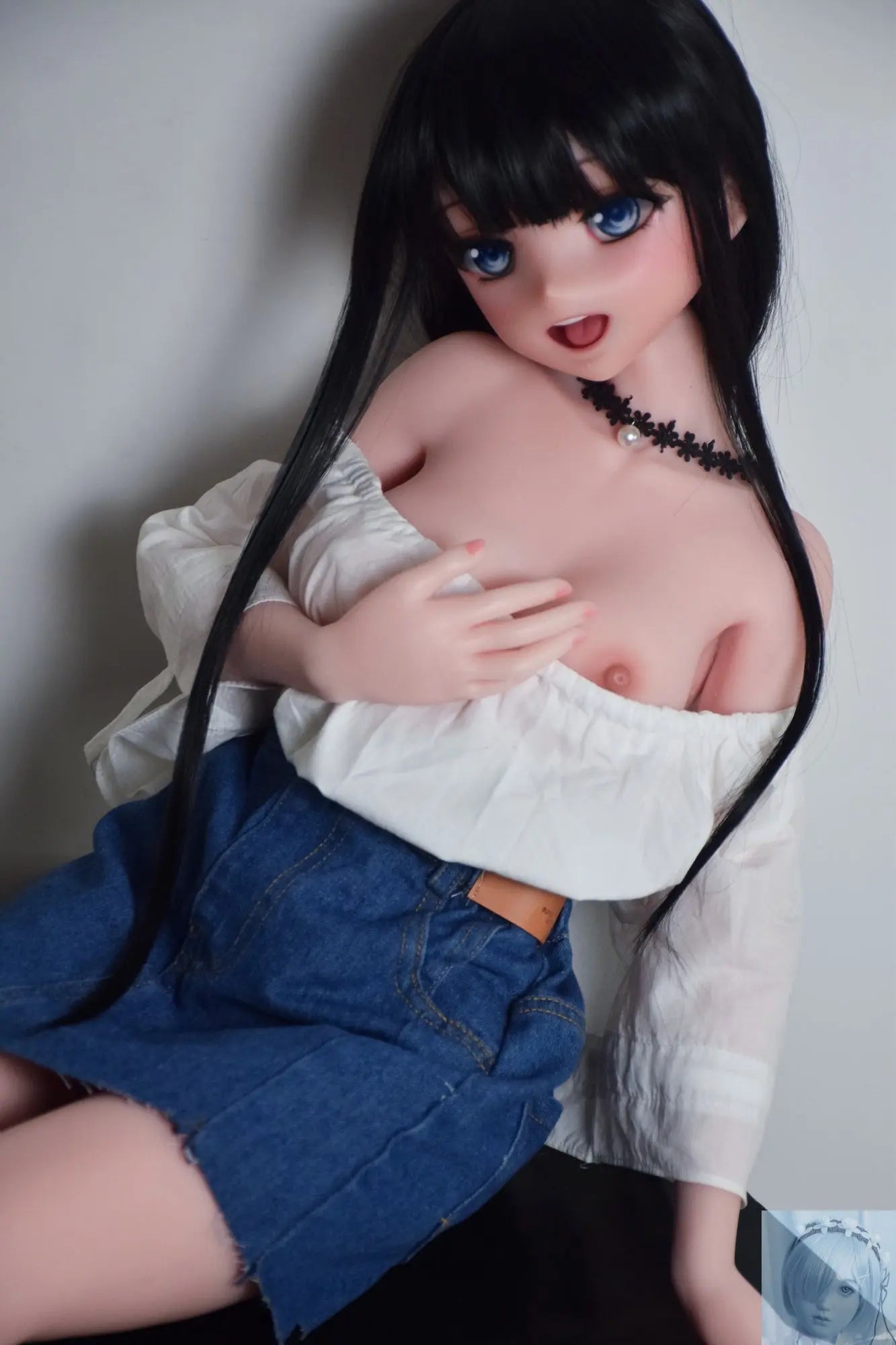 ElsaBabe 90cm 102cm Fantasy Style TPE or Platinum Silicone Sex Doll Koda Sayoko Elsa Babe