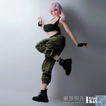 ElsaBabe 90cm 102cm Fantasy Style TPE or Platinum Silicone Sex Doll Matsushima Noriko Elsa Babe