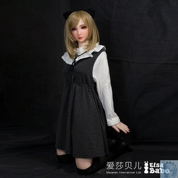 ElsaBabe 90cm 102cm Fantasy Style TPE or Platinum Silicone Sex Doll Sato Rino Elsa Babe